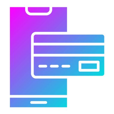 Çevrimiçi ödeme vektörü Simge Tasarımı İllüstrasyonu