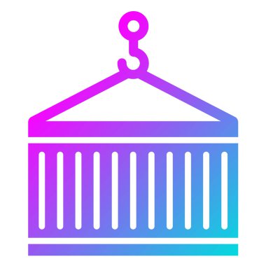 Taşıyıcı Vektör Simgesi Tasarım İllüstrasyonu