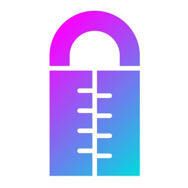 Uyku Torbası Vektör Simgesi Tasarım İllüstrasyonu