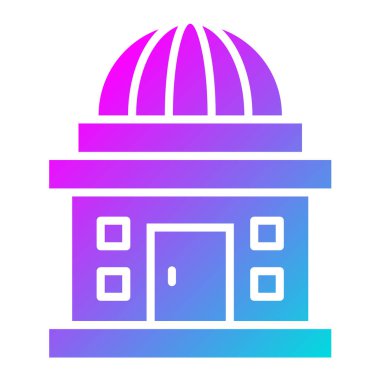 Embassy Vektör Simgesi Tasarım İllüstrasyonu