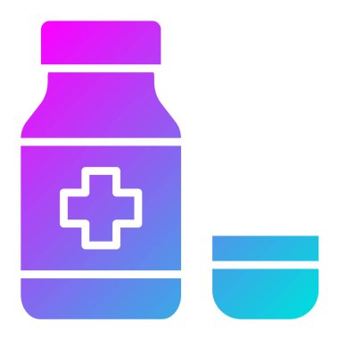 Şurup Vektörü Simgesi Tasarım İllüstrasyonu