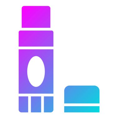 Yapıştırıcı Çubuğu Vektör Simgesi Tasarımı İllüstrasyonu