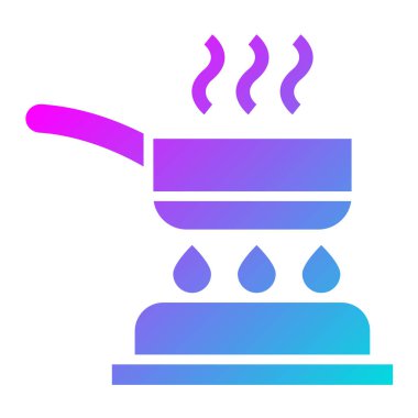 Kızaran Pan Vektör Simgesi Tasarım İllüstrasyonu