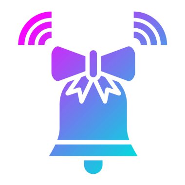 Çan Vektörü Simgesi Tasarım İllüstrasyonu