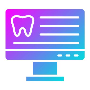 Analiz Vektörü Simgesi Tasarım İllüstrasyonu