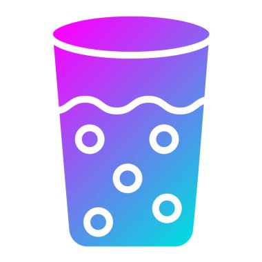 Cam Vektör Simgesi Tasarım İllüstrasyonu