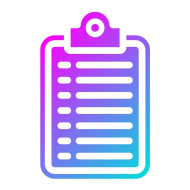 Görev Vektörü Simgesi Tasarım İllüstrasyonu