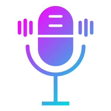 Mikrofon Vektör Simgesi Tasarım Resmini Etkinleştir