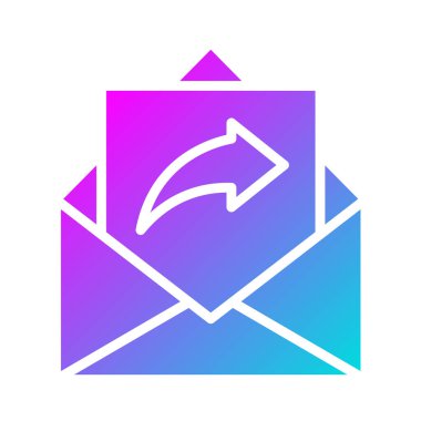 Veri Vektörü Simgesi Tasarım Resmini Gönder