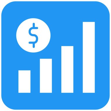 Büyüme Vektörü Simgesi Tasarım İllüstrasyonu