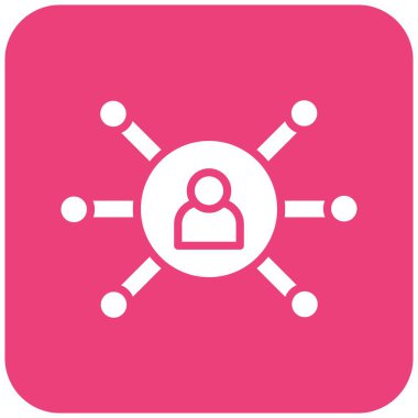 Ortak Pazarlama Vektörü Simgesi Tasarım İllüstrasyonu