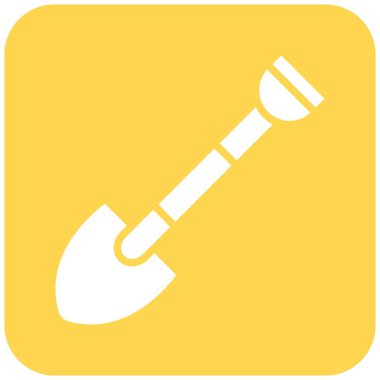 Shovel Vector Icon Design Illustration