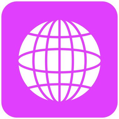 Küresel İletişim Vektörü Simge Tasarımı ResmiComment