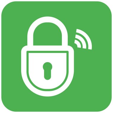 Padlock Vector Icon Design Illustration