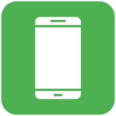 Akıllı Telefon Vektör Simgesi Tasarım İllüstrasyonu