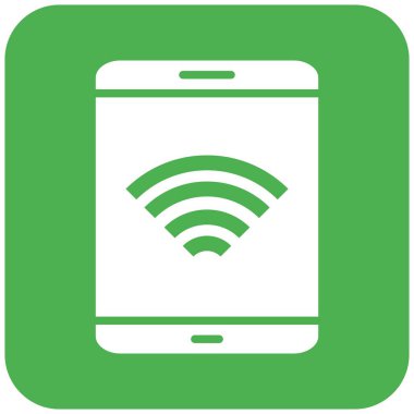 Tablet Vektör Simgesi Tasarım İllüstrasyonu