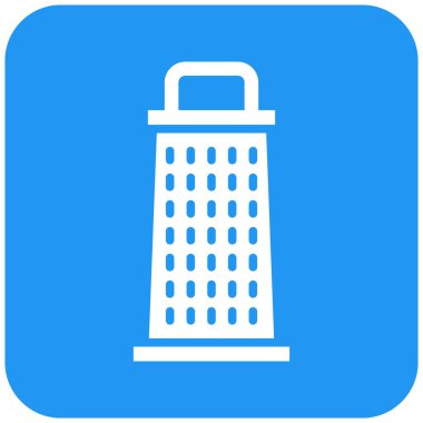 Grater Vektör Simgesi Tasarım İllüstrasyonu