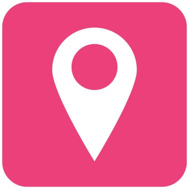 Konum Vektör Simgesi Tasarım İllüstrasyonu