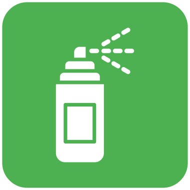 Sprey Vektör Simgesi Tasarım İllüstrasyonu