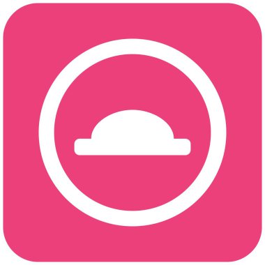 Kambur Vektör Simgesi Tasarım İllüstrasyonu