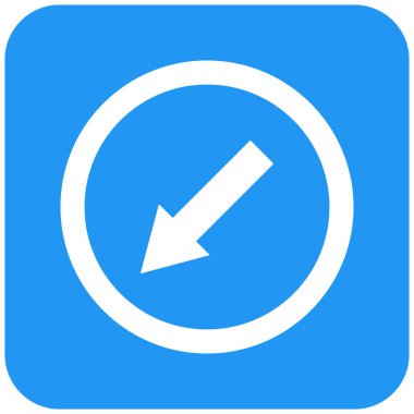 Sol Vektör Simgesi Tasarım Resmini Koru