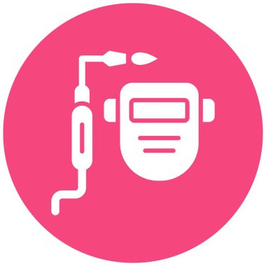 Kaynak Vektör Simgesi Tasarım İllüstrasyonu