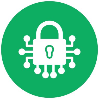 Kilit Vektörü Simgesi Tasarım İllüstrasyonu