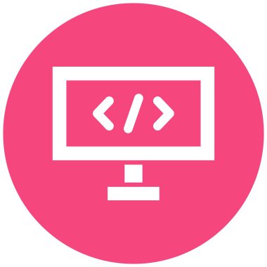 Hacklenmiş Vektör Simgesi Tasarım İllüstrasyonu