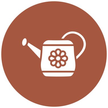 Sulama Kutusu Simgesi Tasarım İllüstrasyonu