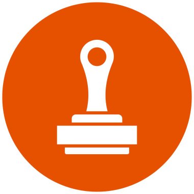 Pul Vektörü Simgesi Tasarım İllüstrasyonu