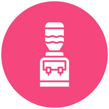 Su Ayıklayıcı Vektör Simgesi Tasarım İllüstrasyonu