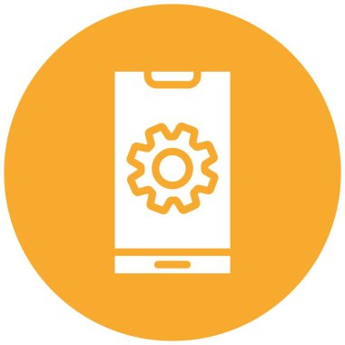 Uygulama Geliştirme Vektörü Simgesi Tasarım İllüstrasyonu