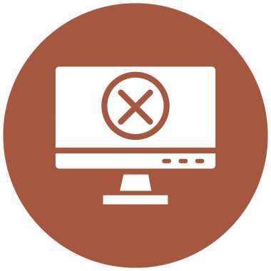 Hata Vektörü Simgesi Tasarım İllüstrasyonu