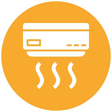 Klima Vektör Simgesi Tasarım İllüstrasyonu