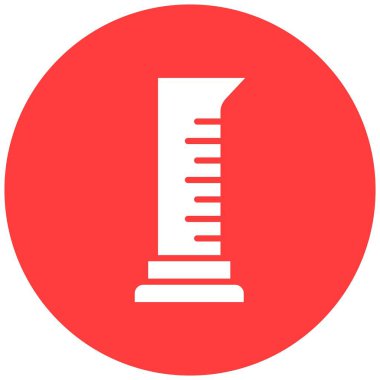 Mezuniyet silindiri Vektör Simgesi Tasarım İllüstrasyonu