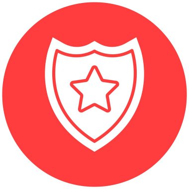 Kalkan Vektörü Simgesi Tasarım ResmiComment