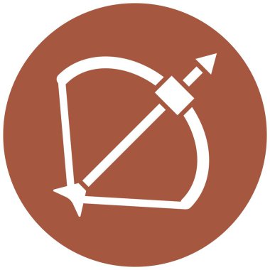 Yay Vektörü Simgesi Tasarım İllüstrasyonu