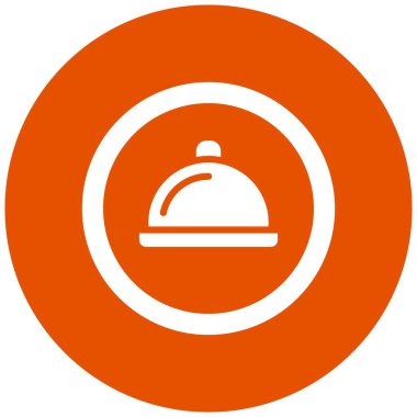 Restoran Vektör Simgesi Tasarım İllüstrasyonu