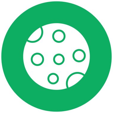 Ay faz Vektör Simgesi Tasarım İllüstrasyonu