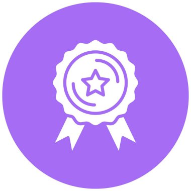 Ödül Vektörü Simgesi Tasarım İllüstrasyonu