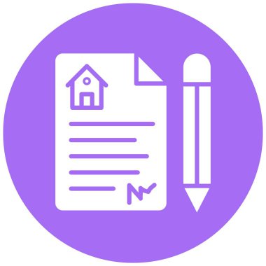 Sözleşmeli Vektör Simgesi Tasarım ResmiComment