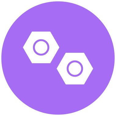 Fındık Vektörü Simgesi Tasarım İllüstrasyonu