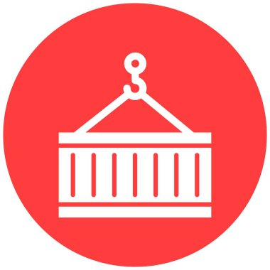 Taşıyıcı Vektör Simgesi Tasarım İllüstrasyonu