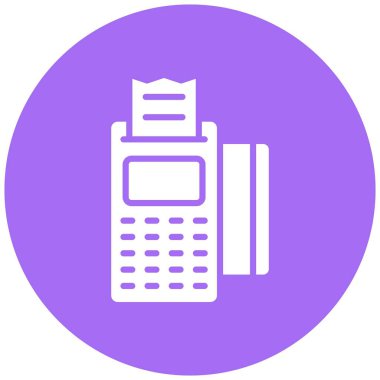 Ödeme Vektörü Simgesi Tasarım İllüstrasyonu