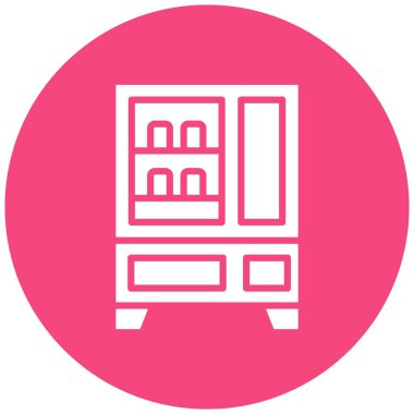 Satış Makinesi Vektör Simgesi Tasarım İllüstrasyonu