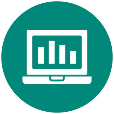 Çevrimiçi grafik vektörü Simge Tasarımı İllüstrasyonu
