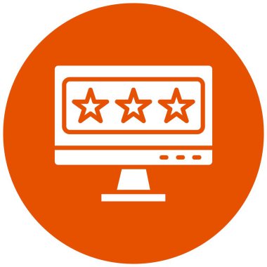 Geribildirim Vektörü Simgesi Tasarım İllüstrasyonu