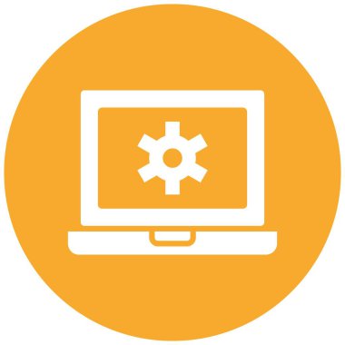 Yapılandırma Vektörü Simgesi Tasarım İllüstrasyonu