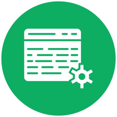 Web Ayarlama Vektörü Simgesi Tasarım İllüstrasyonu
