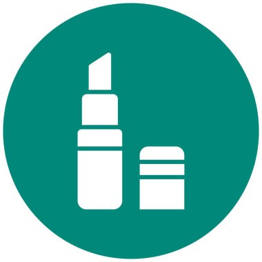 Ruj Vektör Simgesi Tasarım Çizimi